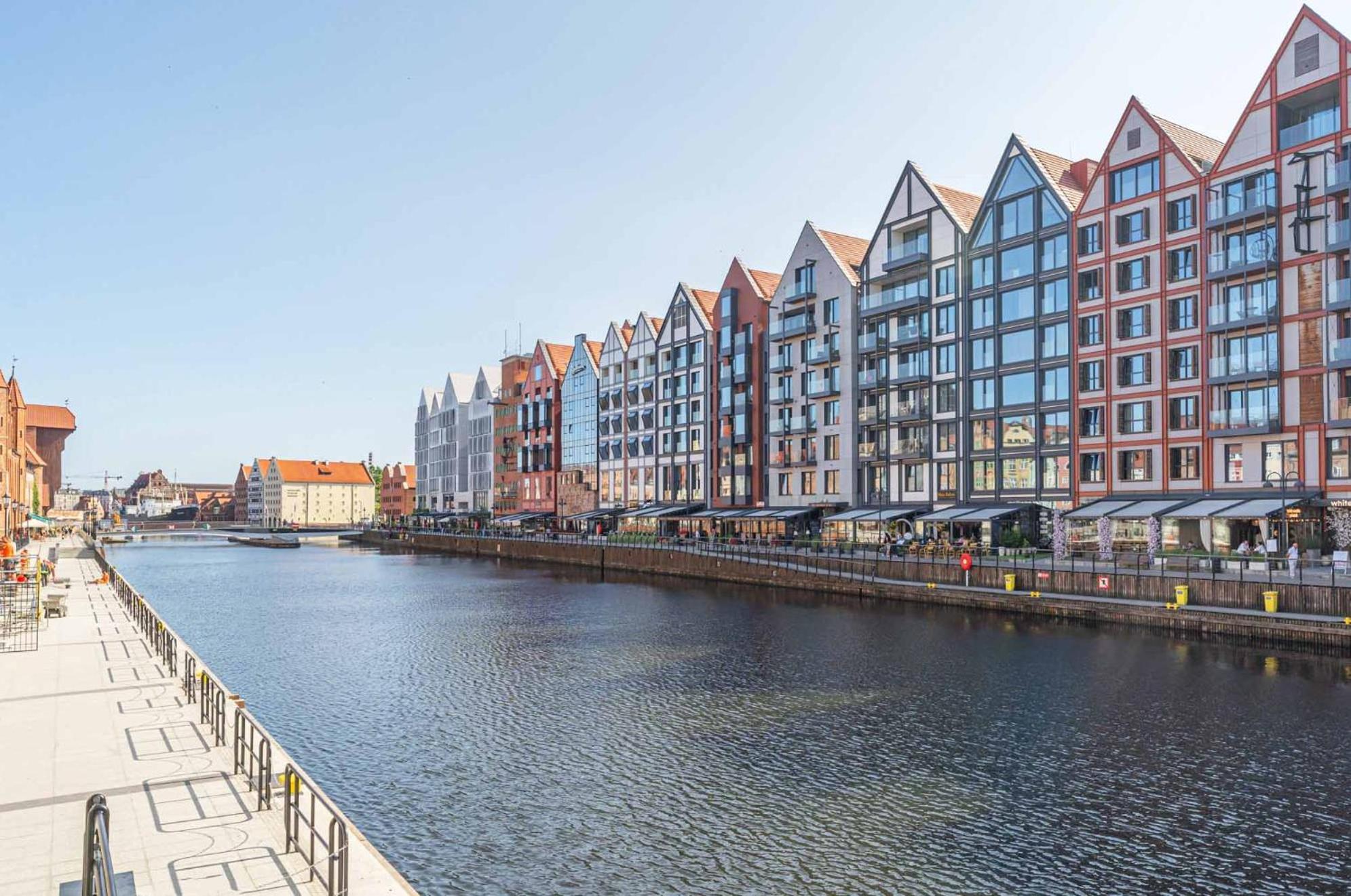 Penthouse Comfort Apartments Granaria Gdańsk Exterior foto