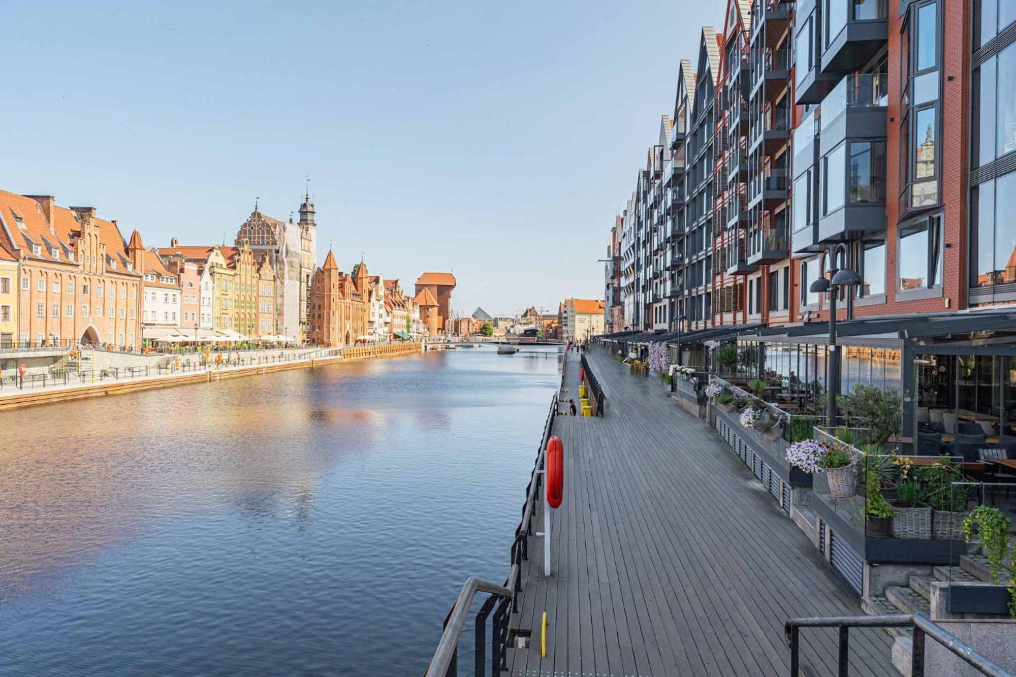 Penthouse Comfort Apartments Granaria Gdańsk Exterior foto